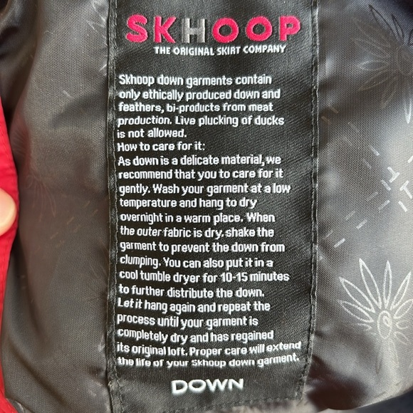 Skhoop Red Quilted Skirt - Picture 6 of 7